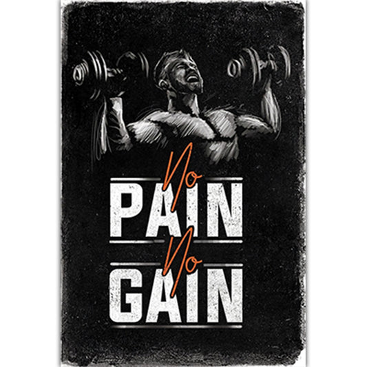 Poster Gym inspirational poster decorative painting