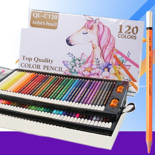 120 farbige Bleistifte Set verschiedene Farben - www.shoppingkoenig.de