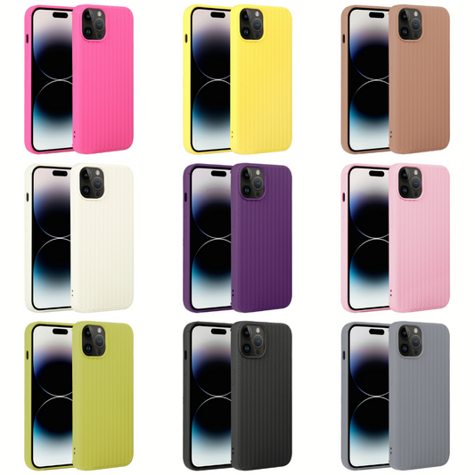 Backcover Textur Color Handyhülle für Apple iPhone Geräte 111665 - www.shoppingkoenig.de